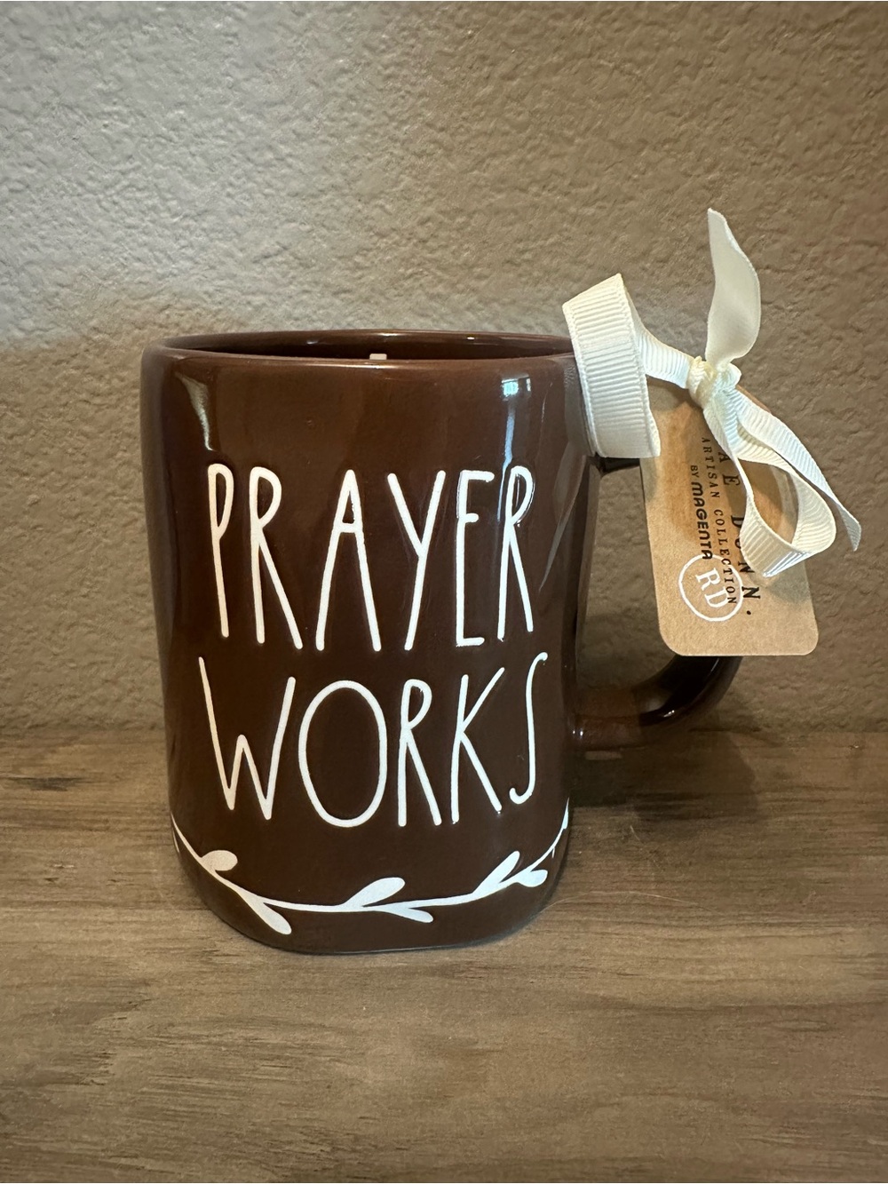 Rae Dunn Prayer Works Mug